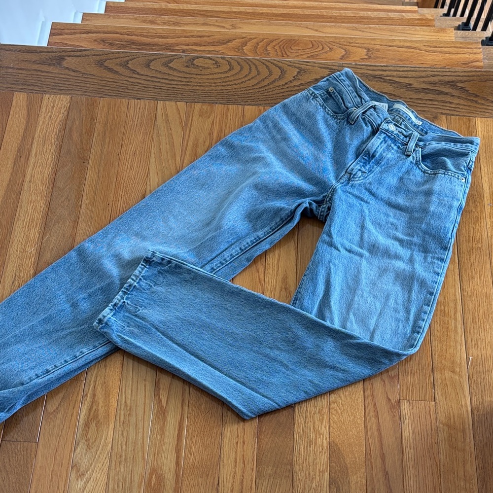 Levi's 94 BAGGY Light Blue Straight Jeans
